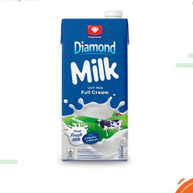 

Diamond Susu UHT Full Cream 1L