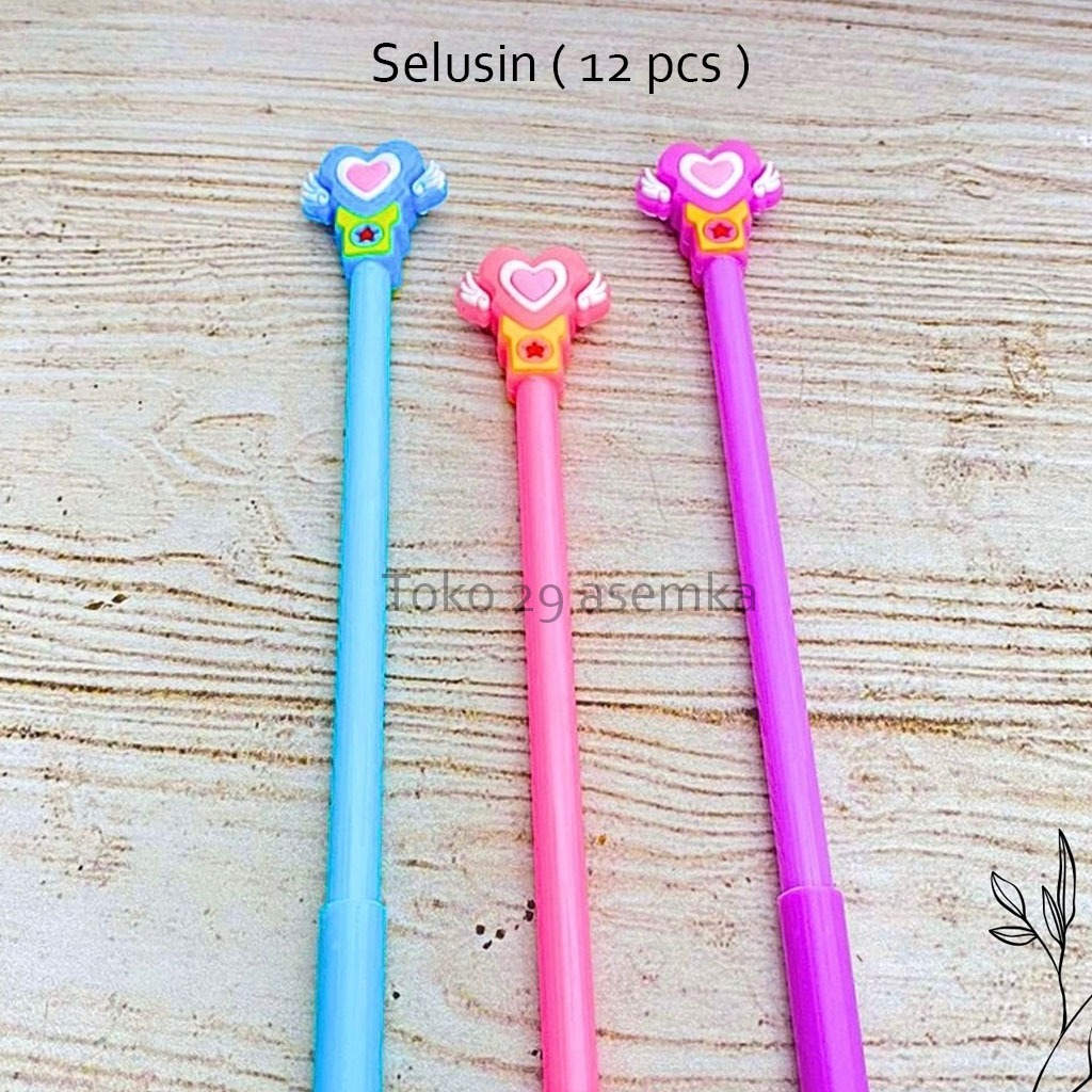 

12PCS SELUSIN PULPEN GEL SAILOR MOON PGK-1596 BOLPOIN LUCU ANAK ALAT TULIS SEKOLAH MURAH