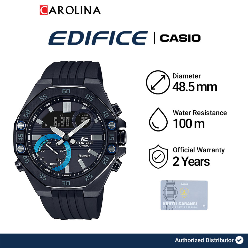 Jam Tangan Pria Casio Edifice Sospensione Collection ECB-10PB-1A