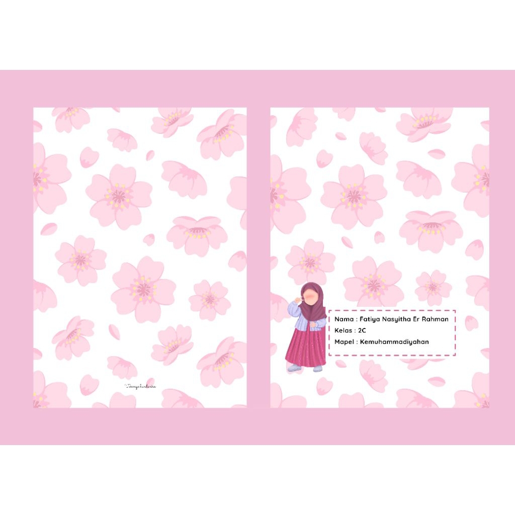 

Sampul Buku Custom warna warna pastel