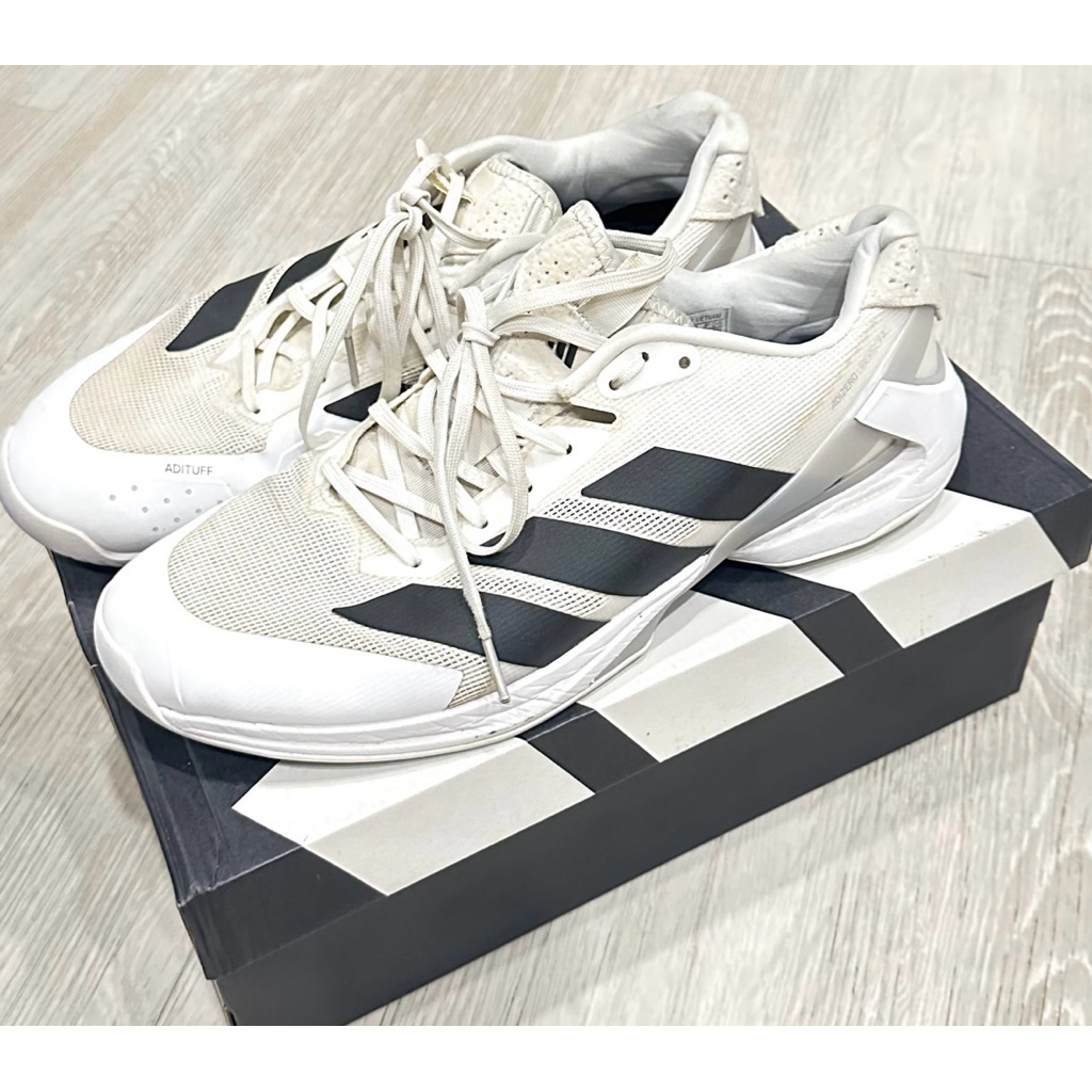 Adidas adizero ubersonic 5 M white