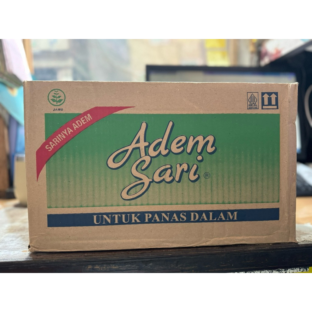

Adem Sari sachet 7gram @ 24x24= 576 sachet / 1 dus