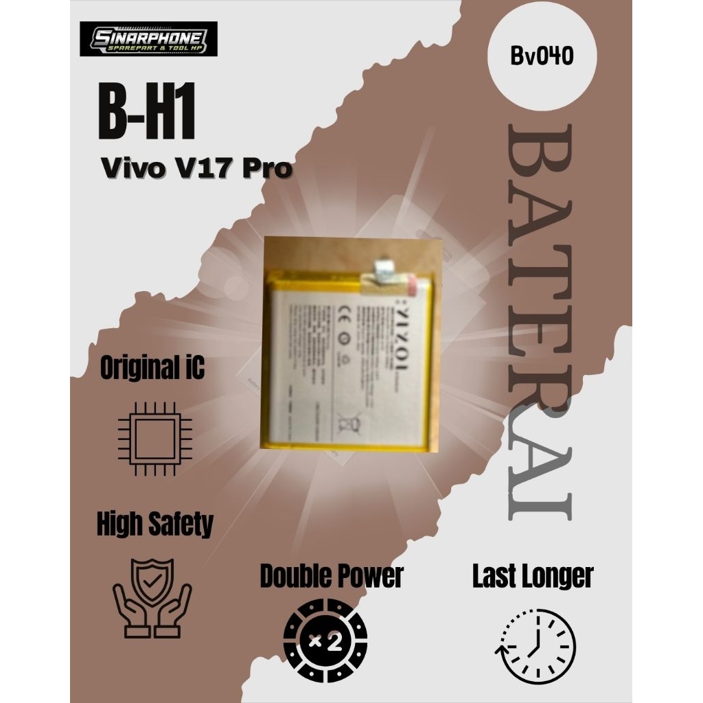 BATERAI B-H1 BATERAI VIVO V17 PRO