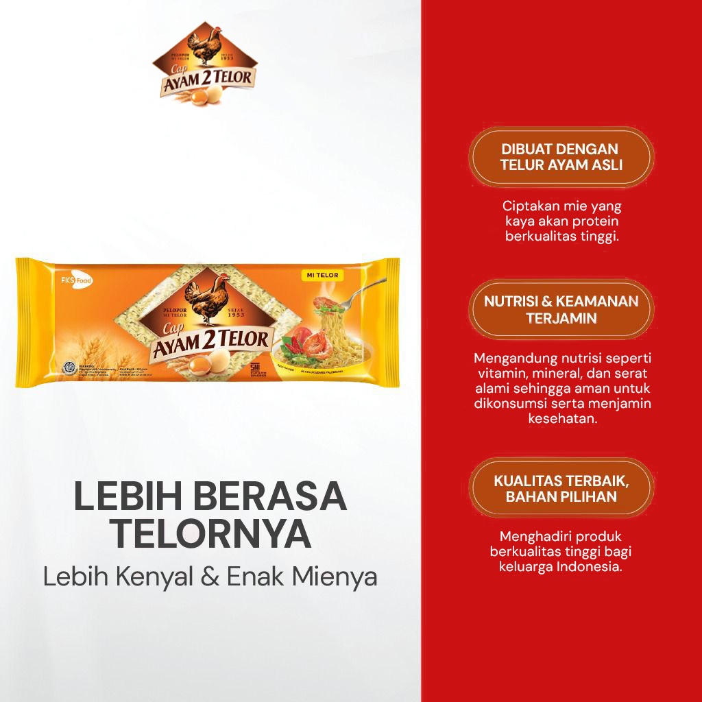 

Paket Bundling - Mi Cap Ayam 2 Telor - Original - 200gr - 6pcs
