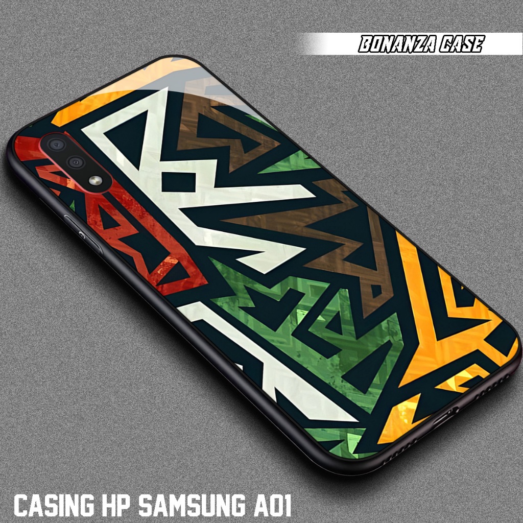 Bonanza - Case Samsung A01 - Case Kilau Samsung Terlaris - Kesing Hp Samsung A01 Shopee indonesia