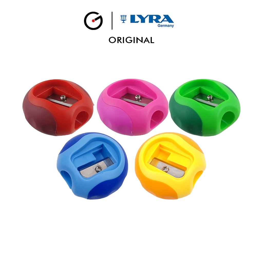 

Lyra Peraut / Serutan Pensil 1 Lubang Sharpener Single Hole Perlengkapan Alat Tulis Lyr-730115 Varian Warna