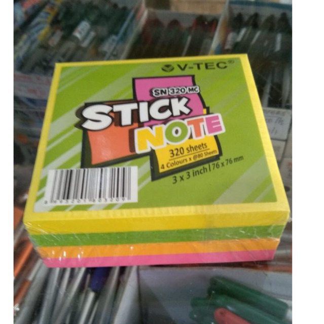 

STICK NOTE SN 320 MC VTEC/ STICKY NOTES BESAR VTEC