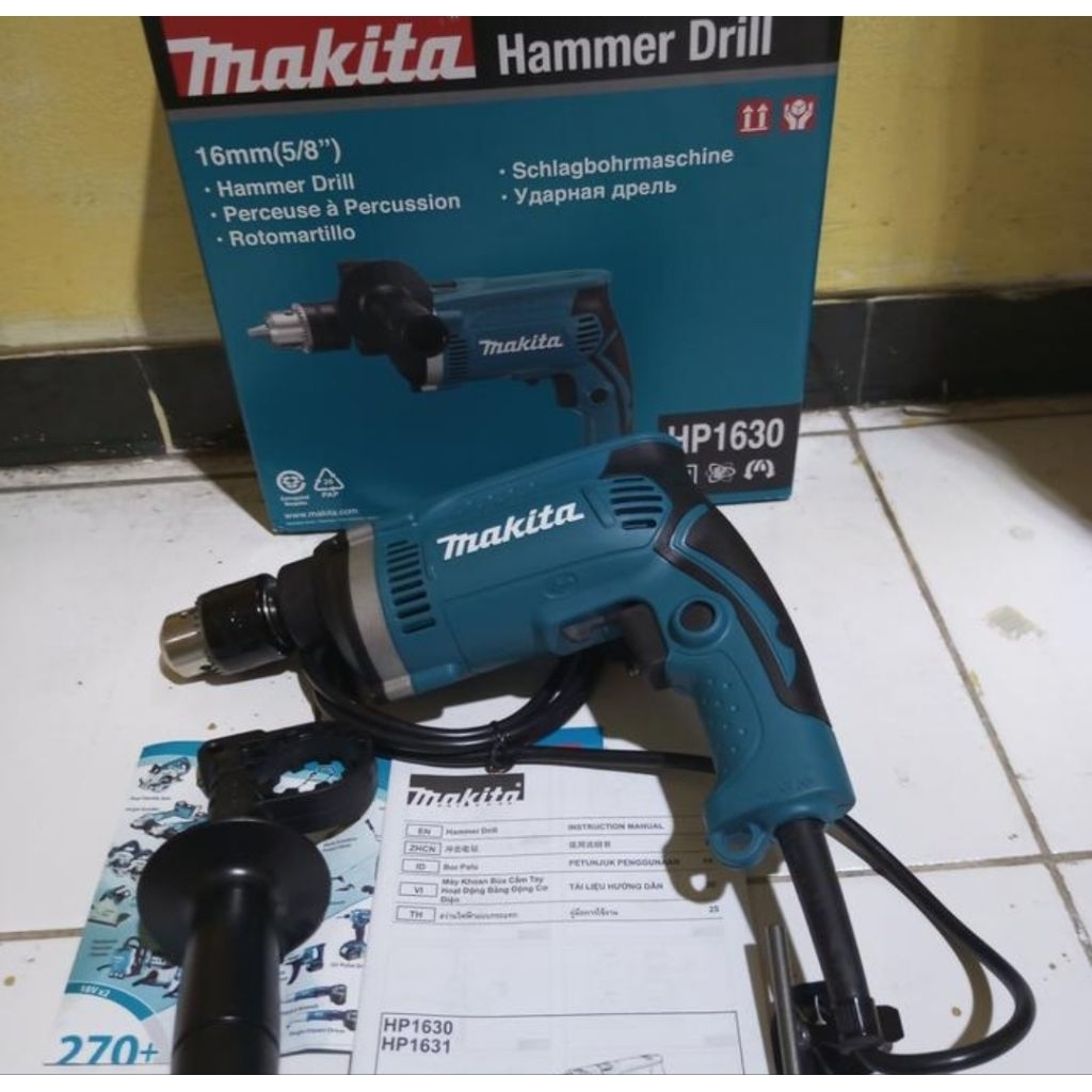 Mesin Bor Listrik Makita impact drill   original garansi resmi