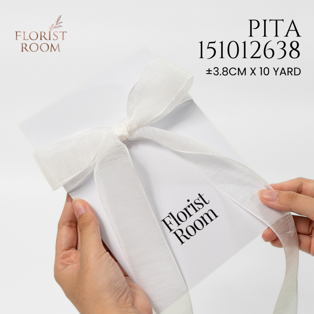 

Pita 151012638 ±3.8cm x 10yard - Wedding Ribbon - Gift Ribbon -Hampers