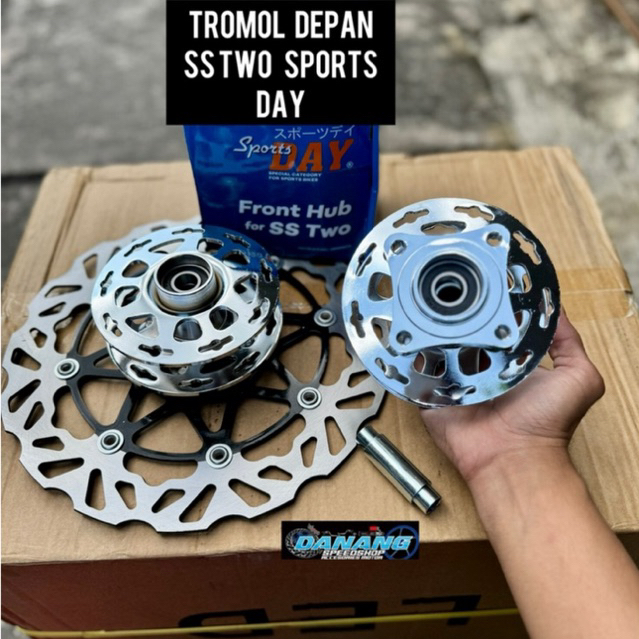 Tromol Depan SS TWO Full Besi Krum Super Tebal Sports Day As 12 & As 15 Lengkap Klaher & Dapat 2 Bos