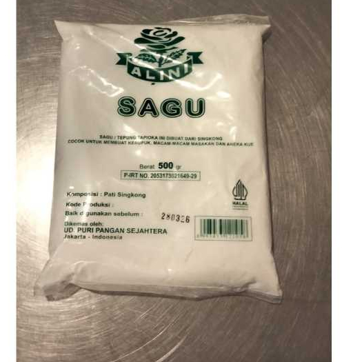 

Tepung Sagu Alini 500Gram
