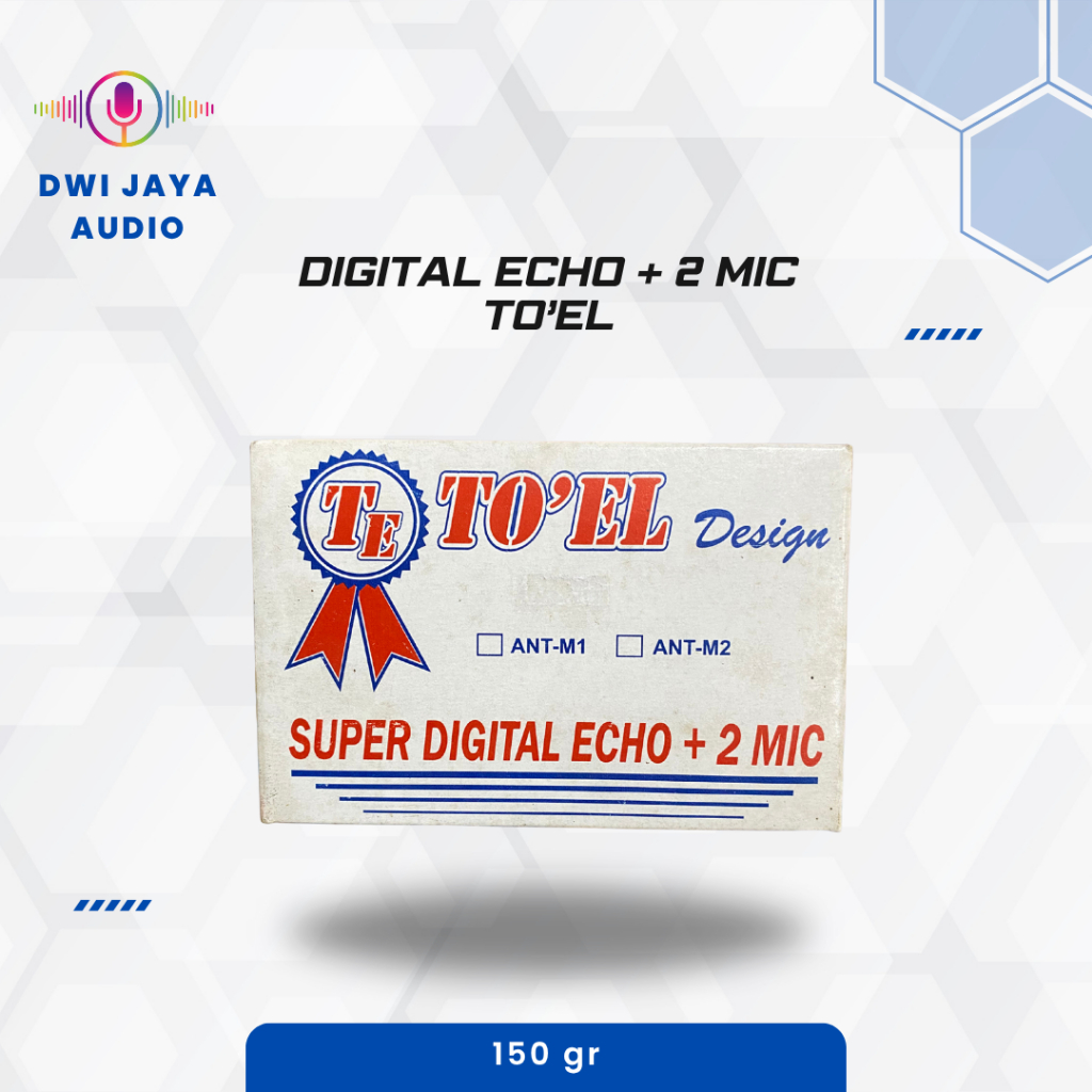 Super Digital Echo + 2 Mic TO'EL