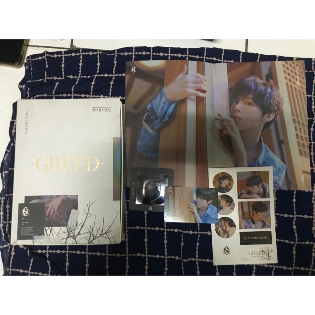Kim Wooseok unsealed album