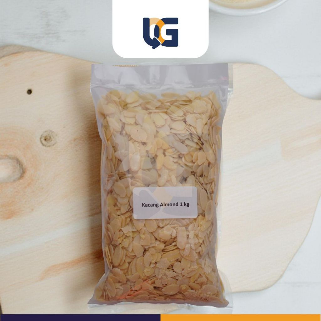 

Kacang Almon Slice Mentah Pack Pekanbaru Ukuran 1 Kg