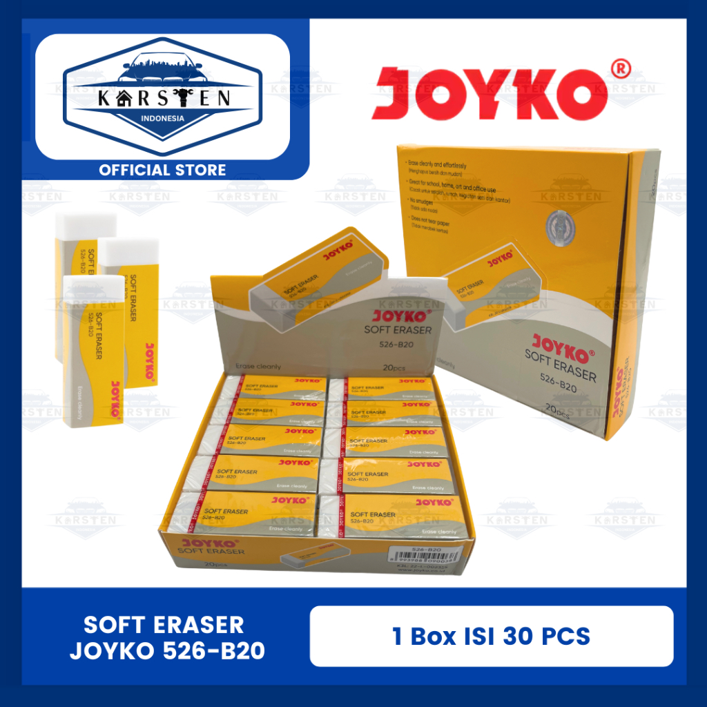 

Eraser | Penghapus Joyko 526-B20
