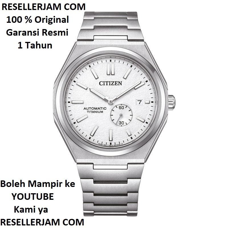Jam Tangan Citizen NJ0180-80A  Zenshin Automatic Super Titanium Original Garansi Resmi