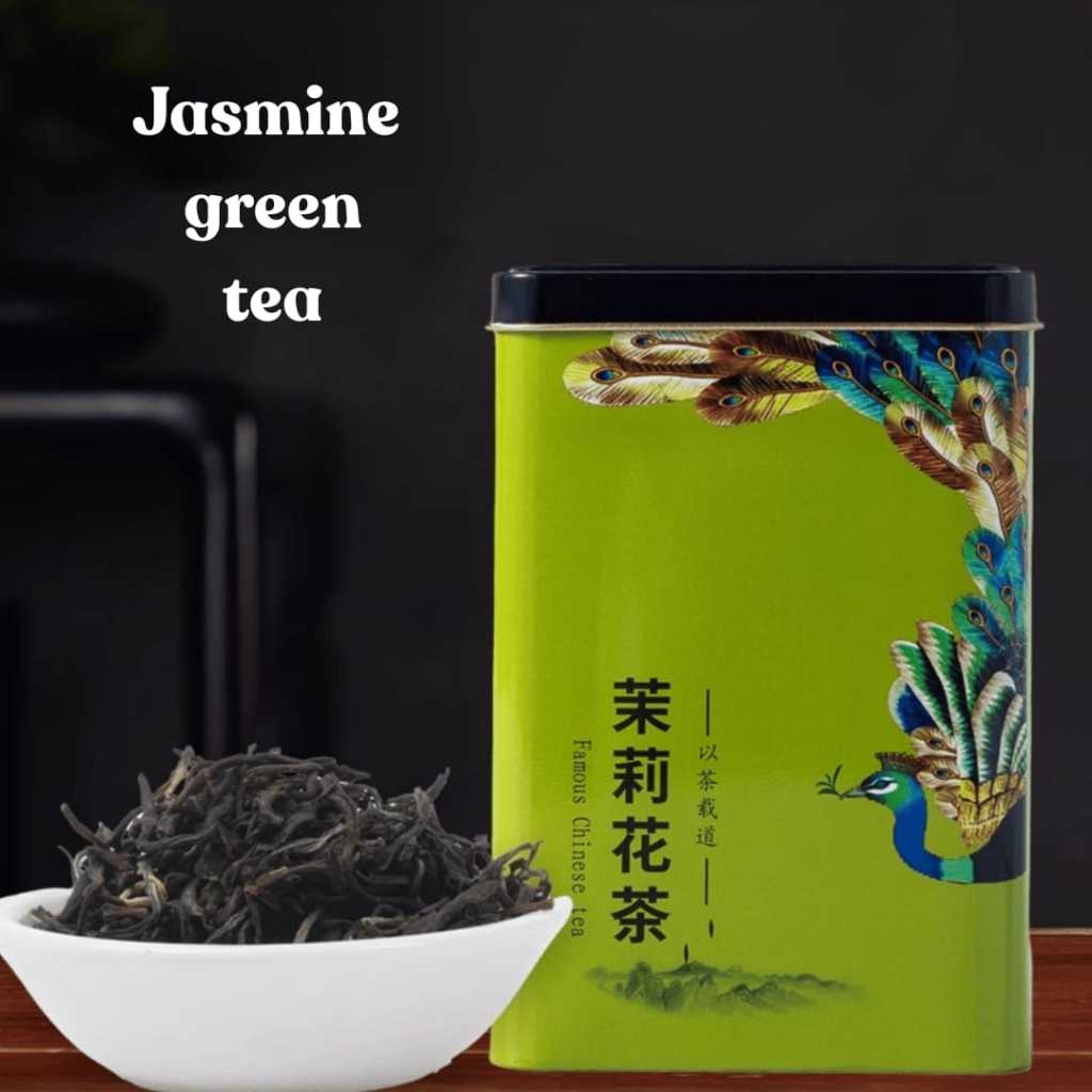 

Teh Hijau Melati Musim Semi Spring Chinese Jasmine Green Tea 100 Gr Teh Kesehatan Aroma Segar Kuat Wangi