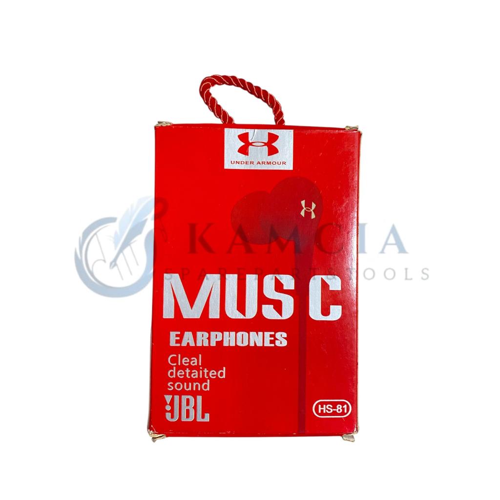 HANDSFREE HEADSET EARPHONE JBL SUPER BASS ORIGINAL 100%