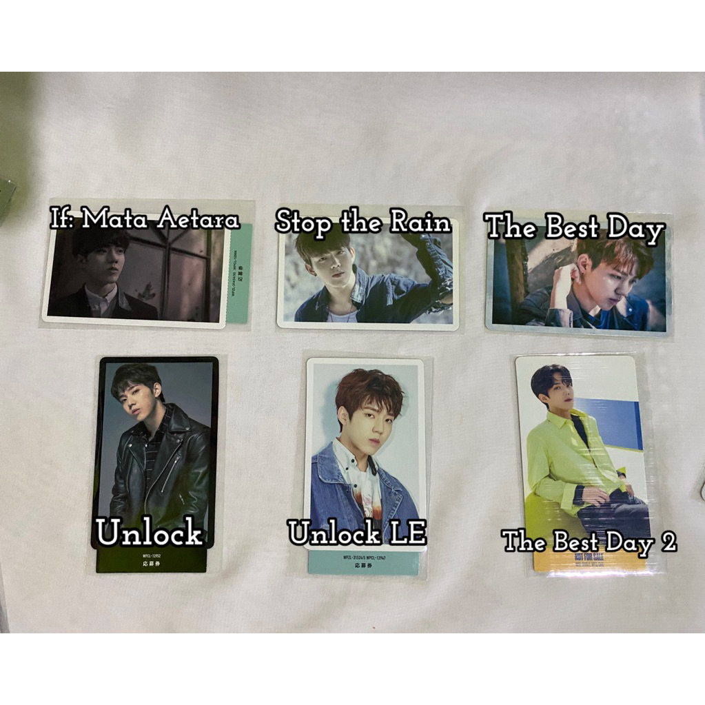 Day6 Dowoon Jp Album Photocard If Mata Stop The Rain The Best Day Unlock LE TBD 2
