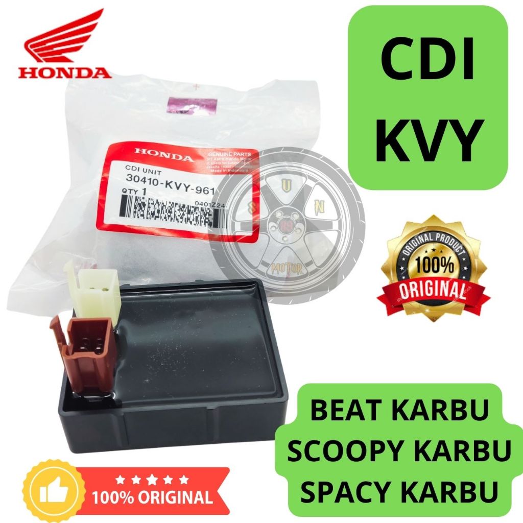 CDI KVY ORI 1000% HONDA BEAT KARBU , SCOOPY KARBU , SPACY KARBU ASLI ORIGINAL PRESISI