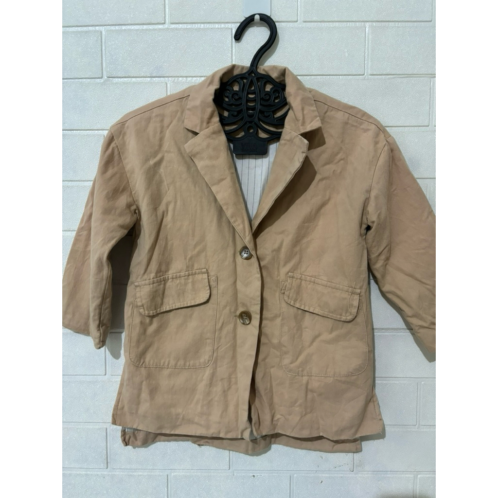 Jaket blazer vest jeans denim anak