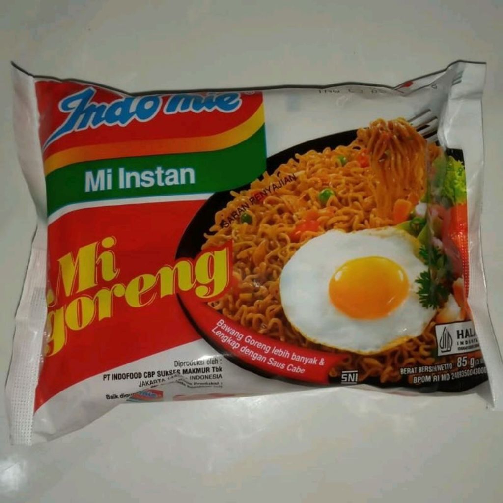 

Indomie Mi Goreng Instan 86gr - Mie Instan Indofood dengan Bumbu Spesial (5 PCS)