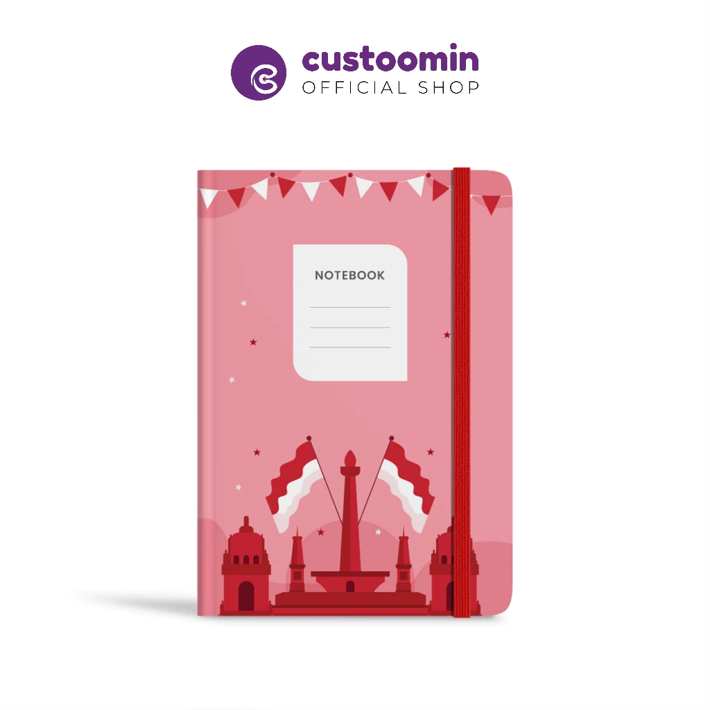 

Basic Notebook #Edisi Kemerdekaan - Notebook Custom - Bullet Journal