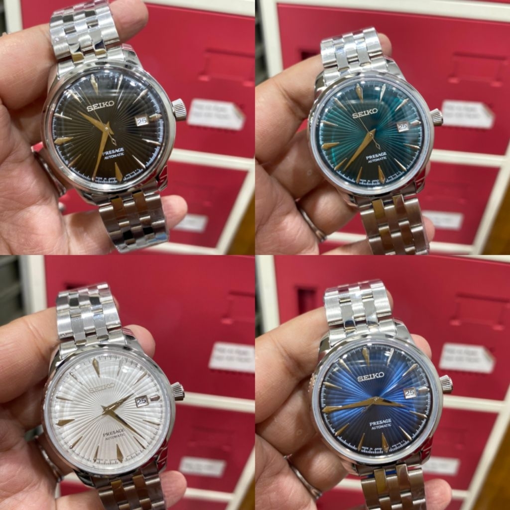 Jam Tangan Cowok Seiko Presage cocktail Automatis