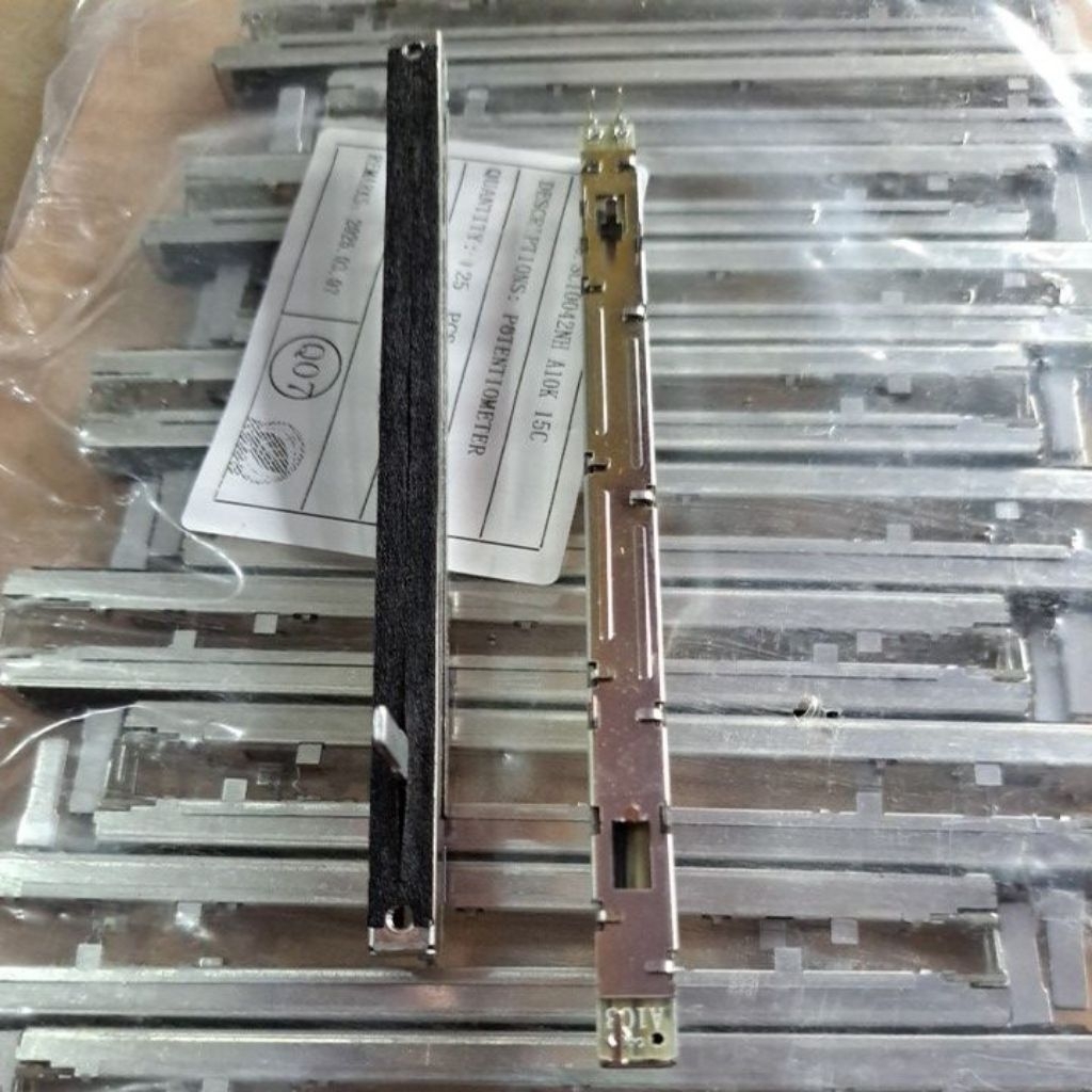 Potensio geser 12,8cm A10k mono & stereo