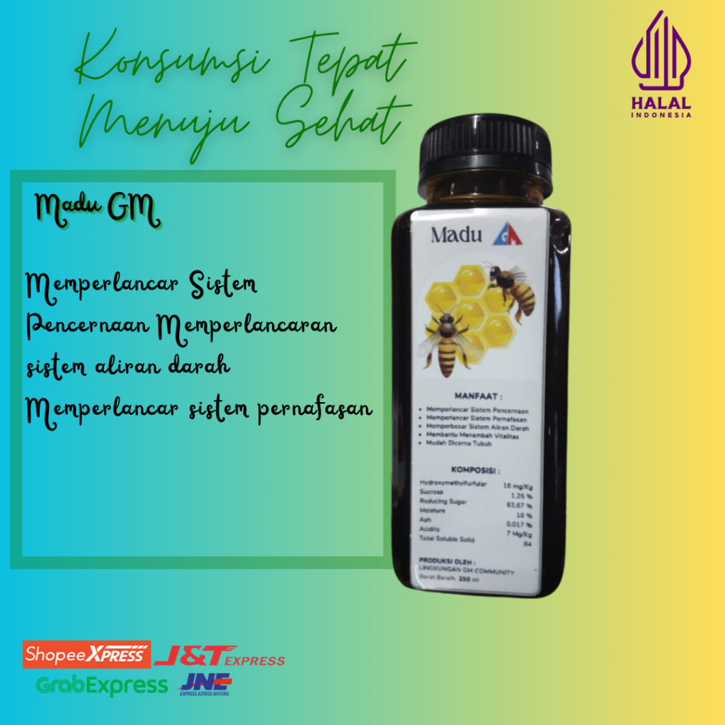 

Herbal GM / Madu GM / Madu Habats / Madu Pilihan / Madu Asli / Madu