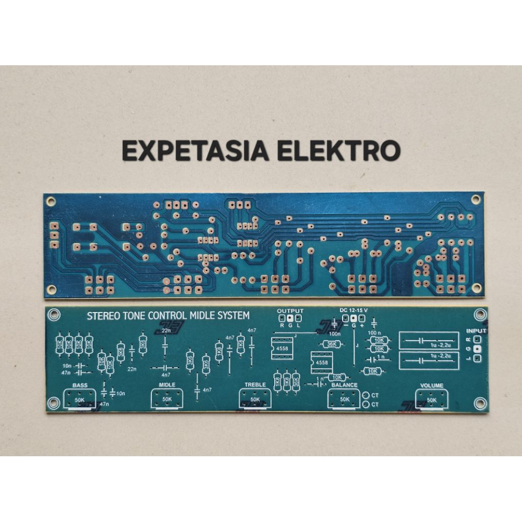 PCB TC-2 STEREO TONE CONTROL MIDDLE SYSTEM