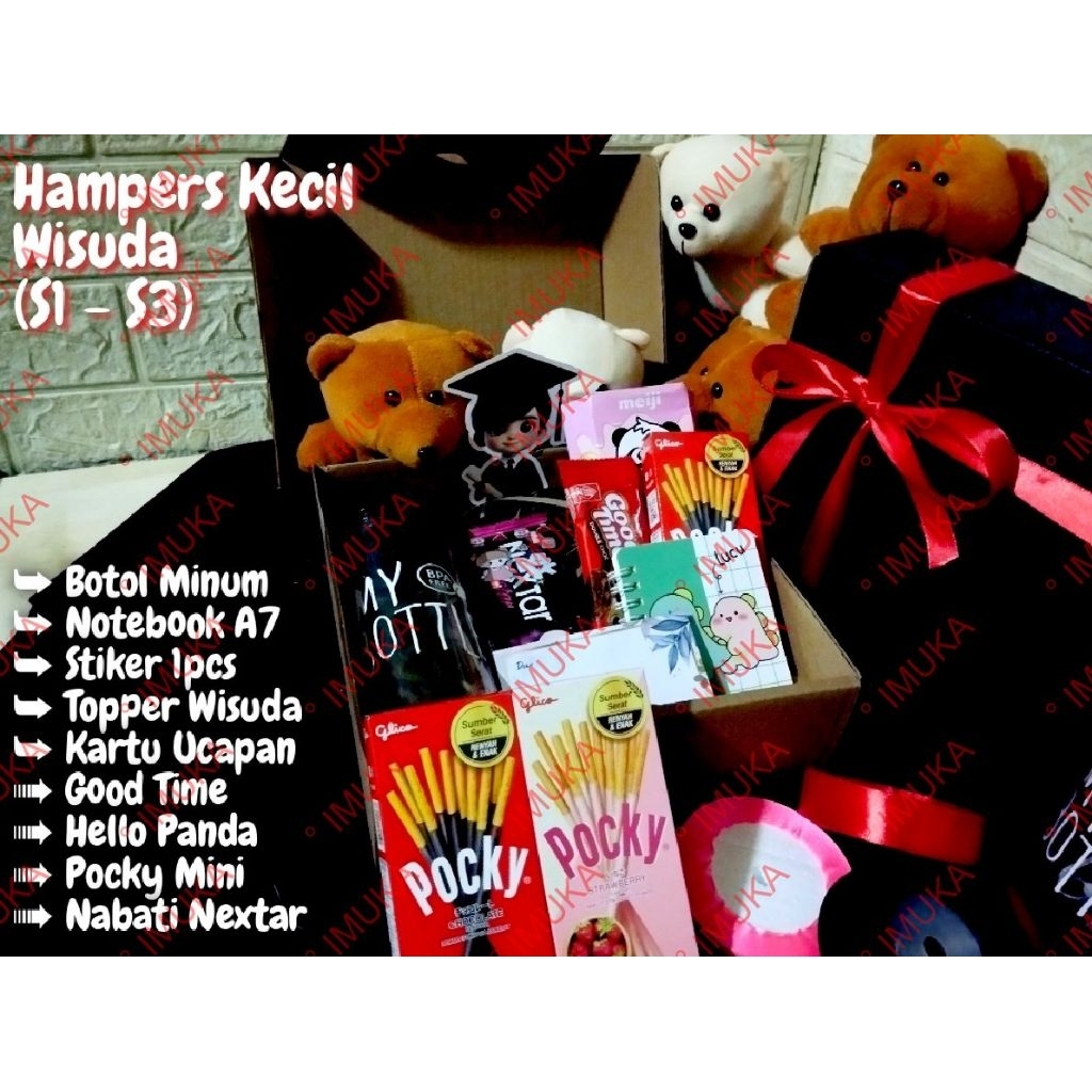

Hampers Kecil 2 Wisuda (S1 - S3)