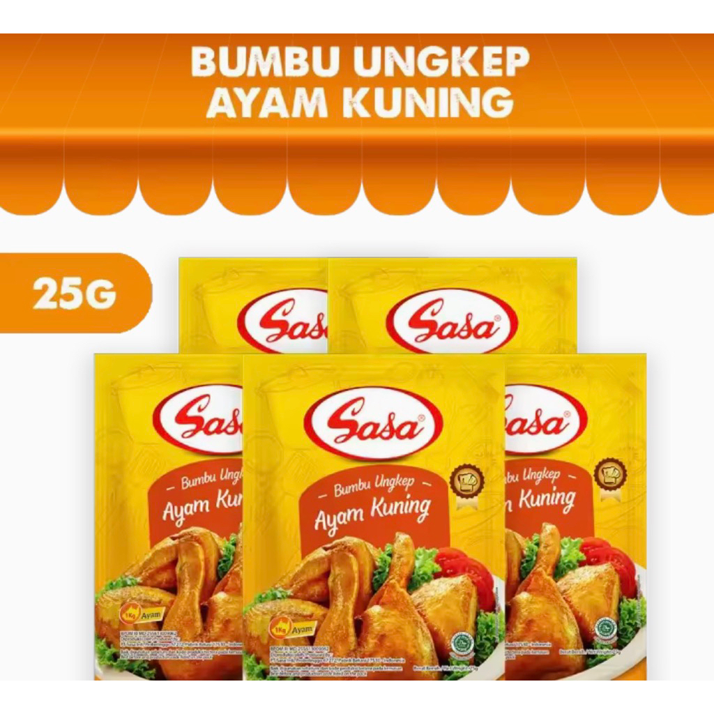

Sale ‼️ 5 pcs Sasa Bumbu Nasi Goreng & Semua Bumbu Lainnya Varian ( Jawa / Ayam / Matah / BBQ ) Nasgor Bubuk
