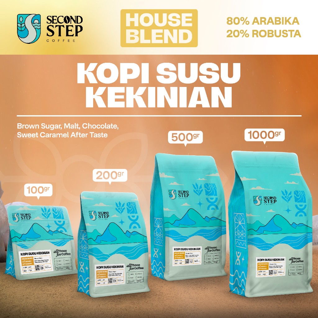 

Kopi Susu Espresso Blend Minuman Kekinian Coffee Bean Based Biji Bubuk