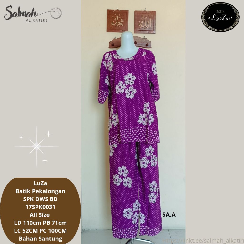 Daster LuZa Batik Pekalongan SPK DWS BD (A)