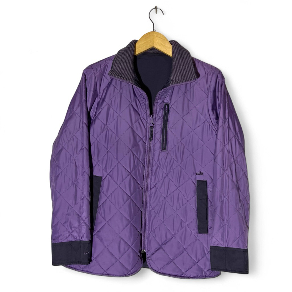 Nike Puffer Jacket Women Purple Original