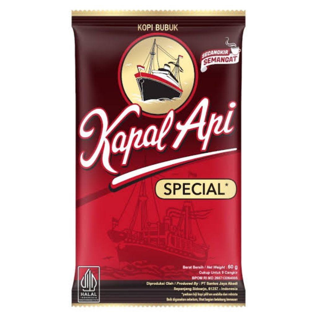 

Kapal Api Kopi Bubuk Special 60 gram