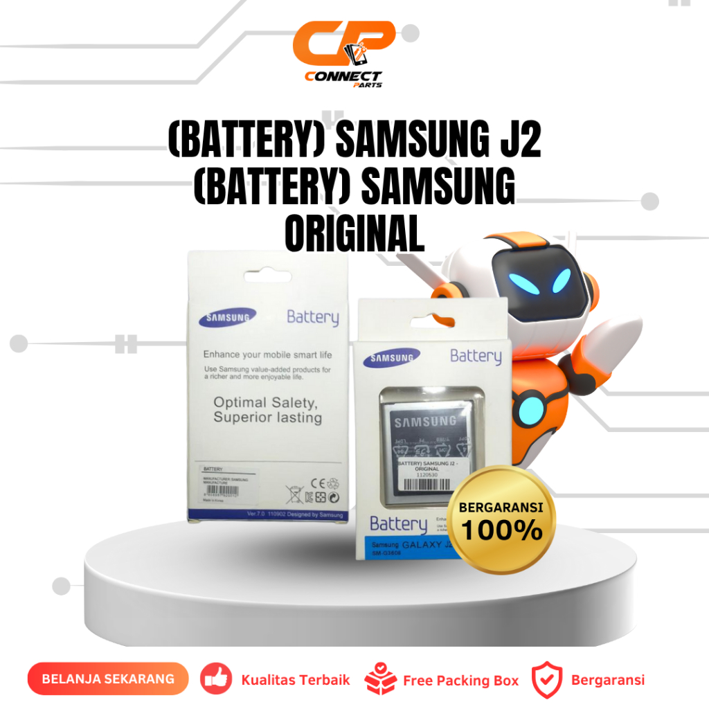 (BATTERY) SAMSUNG J2  (BATTERY) SAMSUNG  ORIGINAL