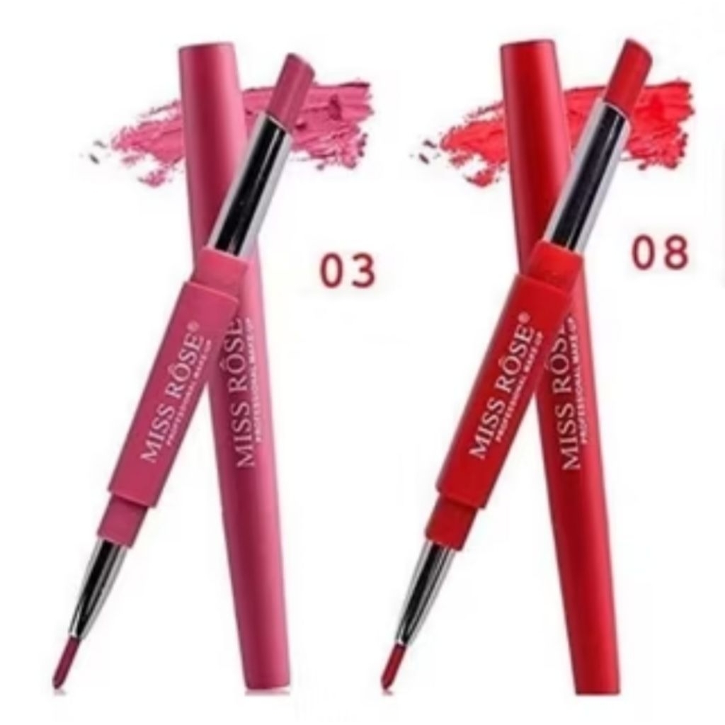 lipstik 2 in 1 Miss rose