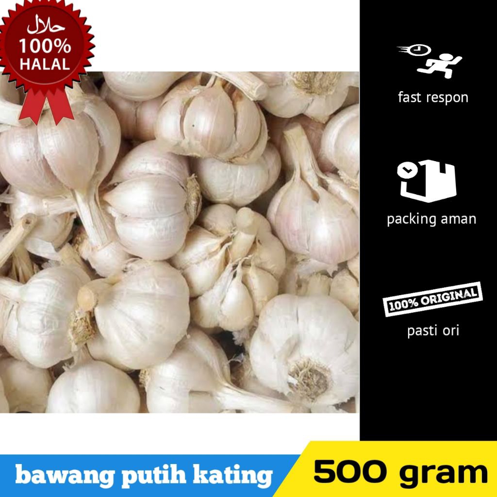 

Bawang putih kating 500 gram