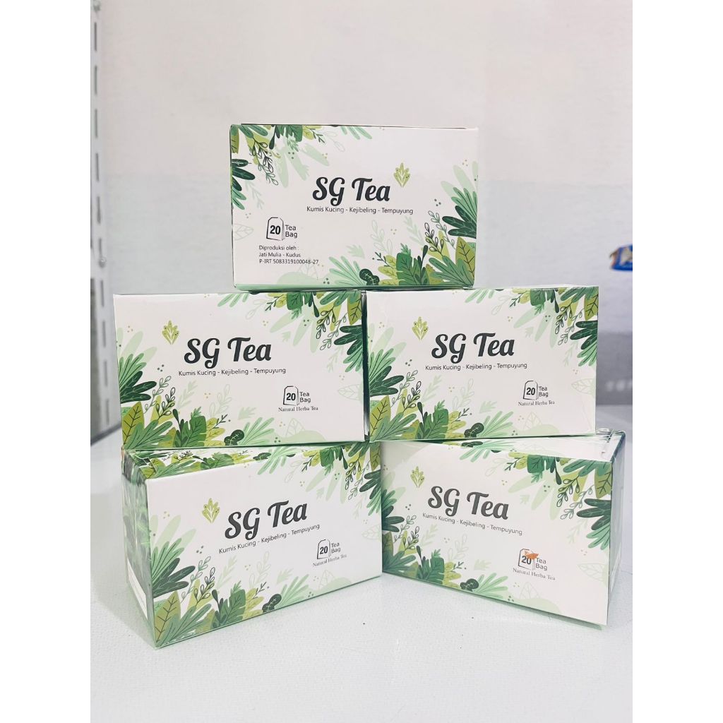 

SG Tea - Teh Celup Tempuyung Kumis Kucing Kejibeling sehat ginjal || 20 Tea Bag