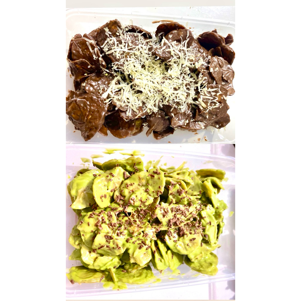 

pisang cokelat/pisang matcha/kripik pisang
