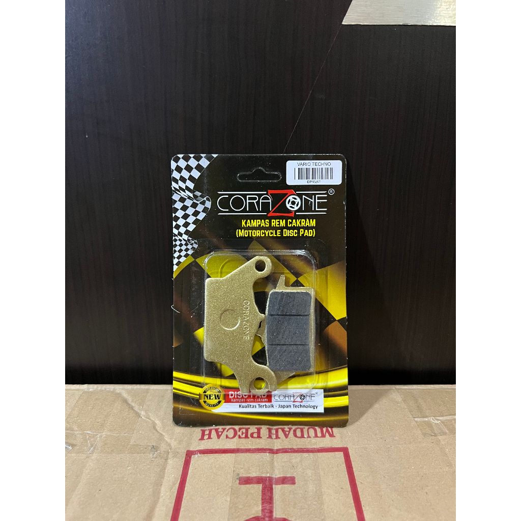 KAMPAS REM CAKRAM DEPAN / DISCPAD MOTOR CORAZONE VARIO TECHNO