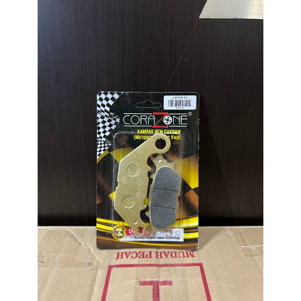 KAMPAS REM CAKRAM DEPAN / DISCPAD MOTOR CORAZONE JUPITER MX