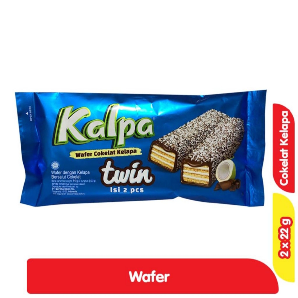 

Kalpa Wafer Cokelat 2 x 22 g