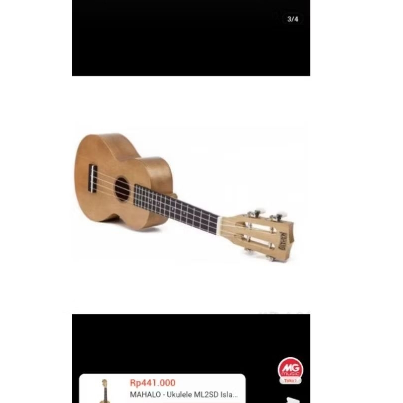 Ukulele Merk Mahalo ( bekas / second )