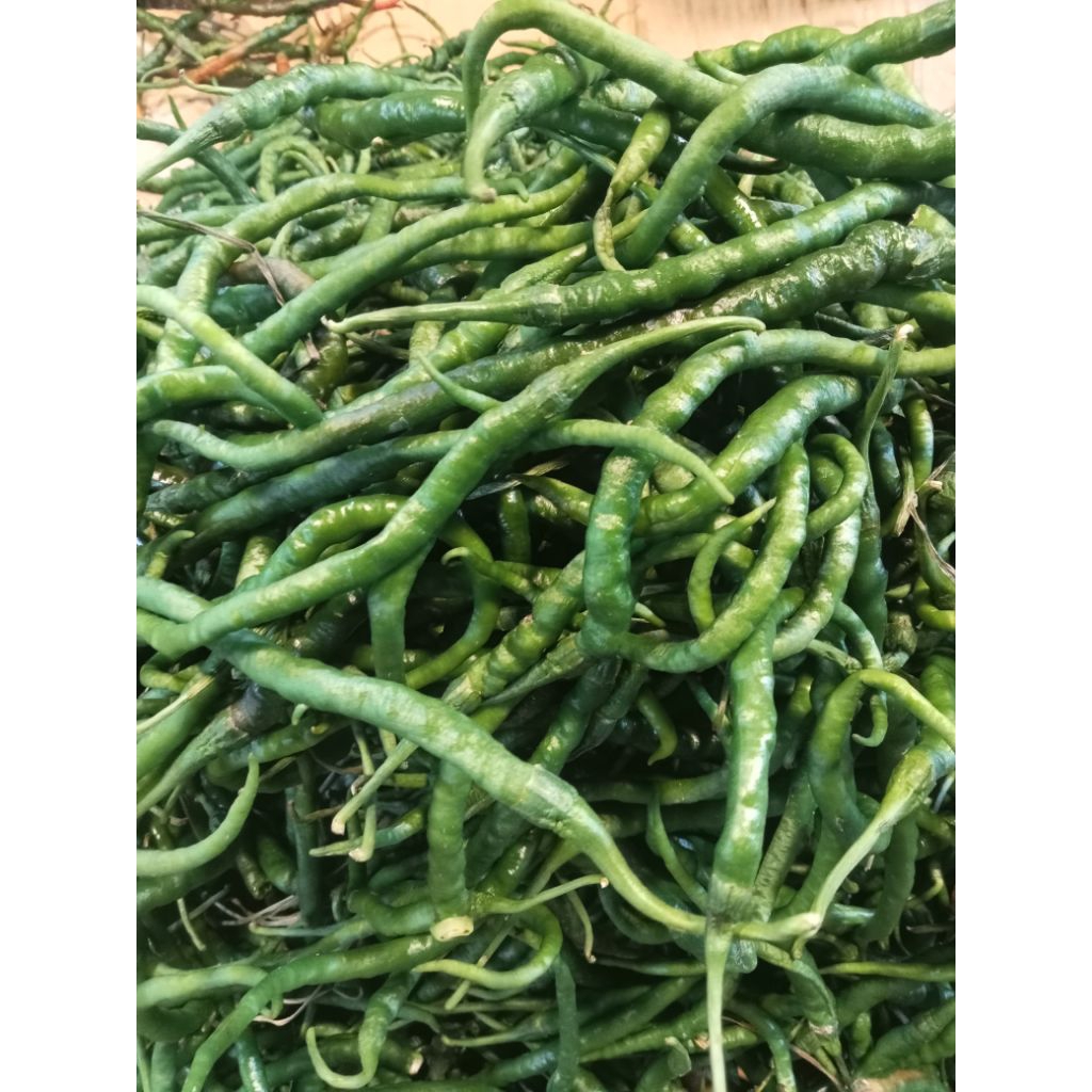 

Cabe Hijau Keriting Cabe Lado Ijo 1 kg (1000gr) Sayuran Fresh