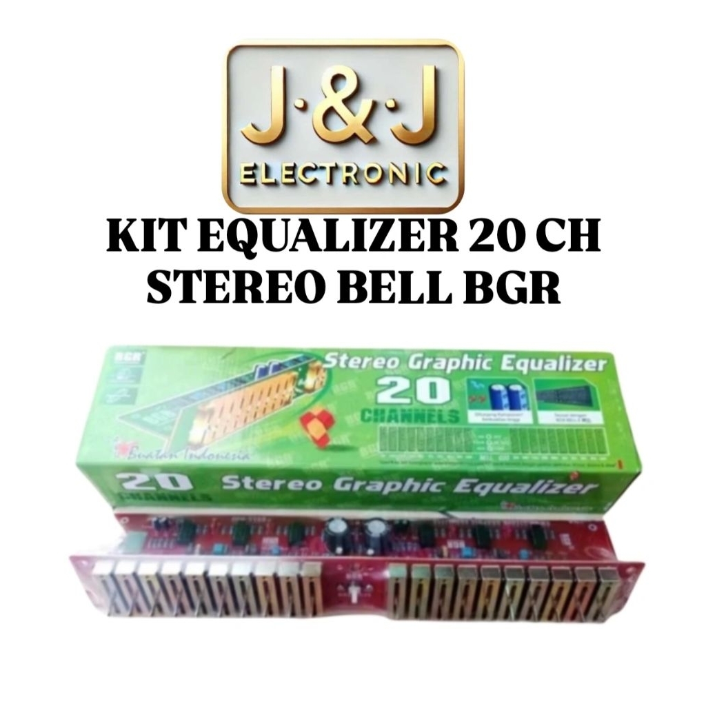 KIT EQUALIZER 20CH STEREO BELL BGR