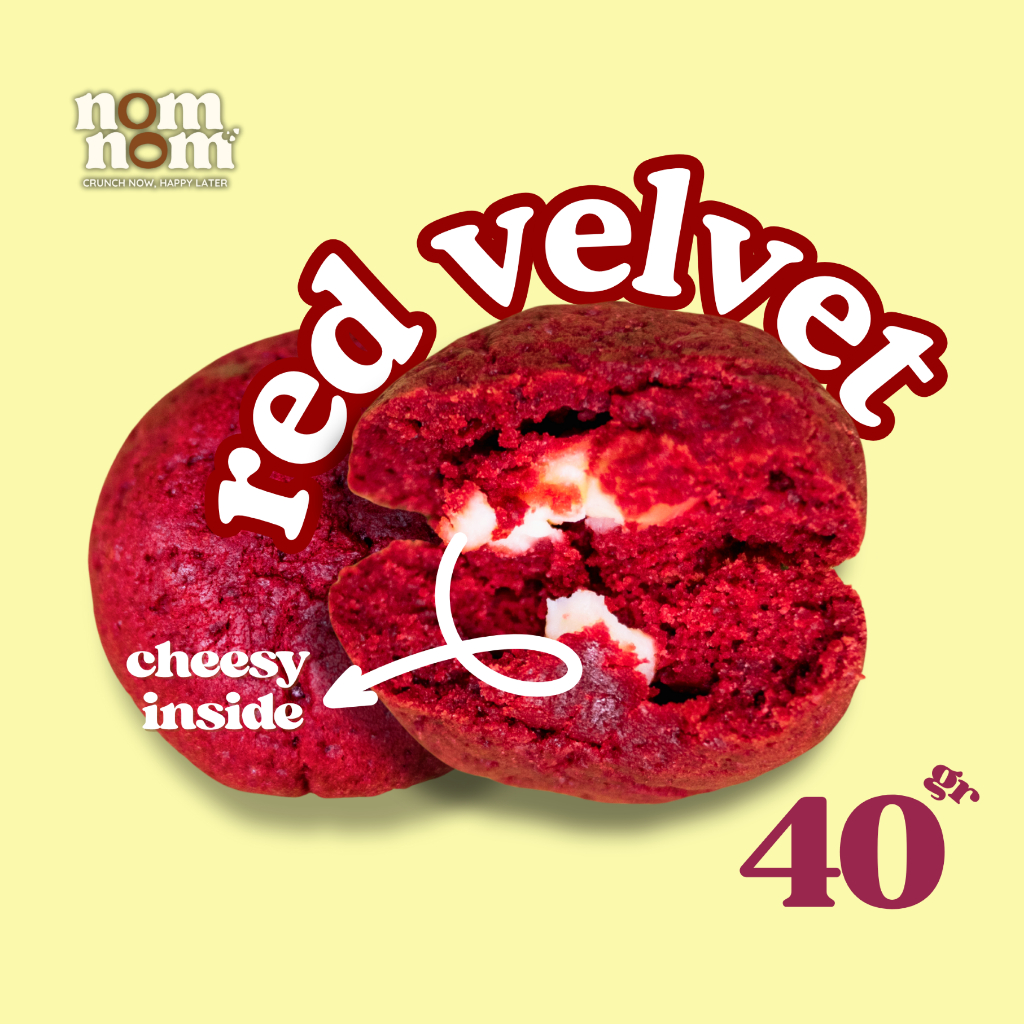 

Soft Cookies Red Velvet Cheese | Fresh Baked Homemade