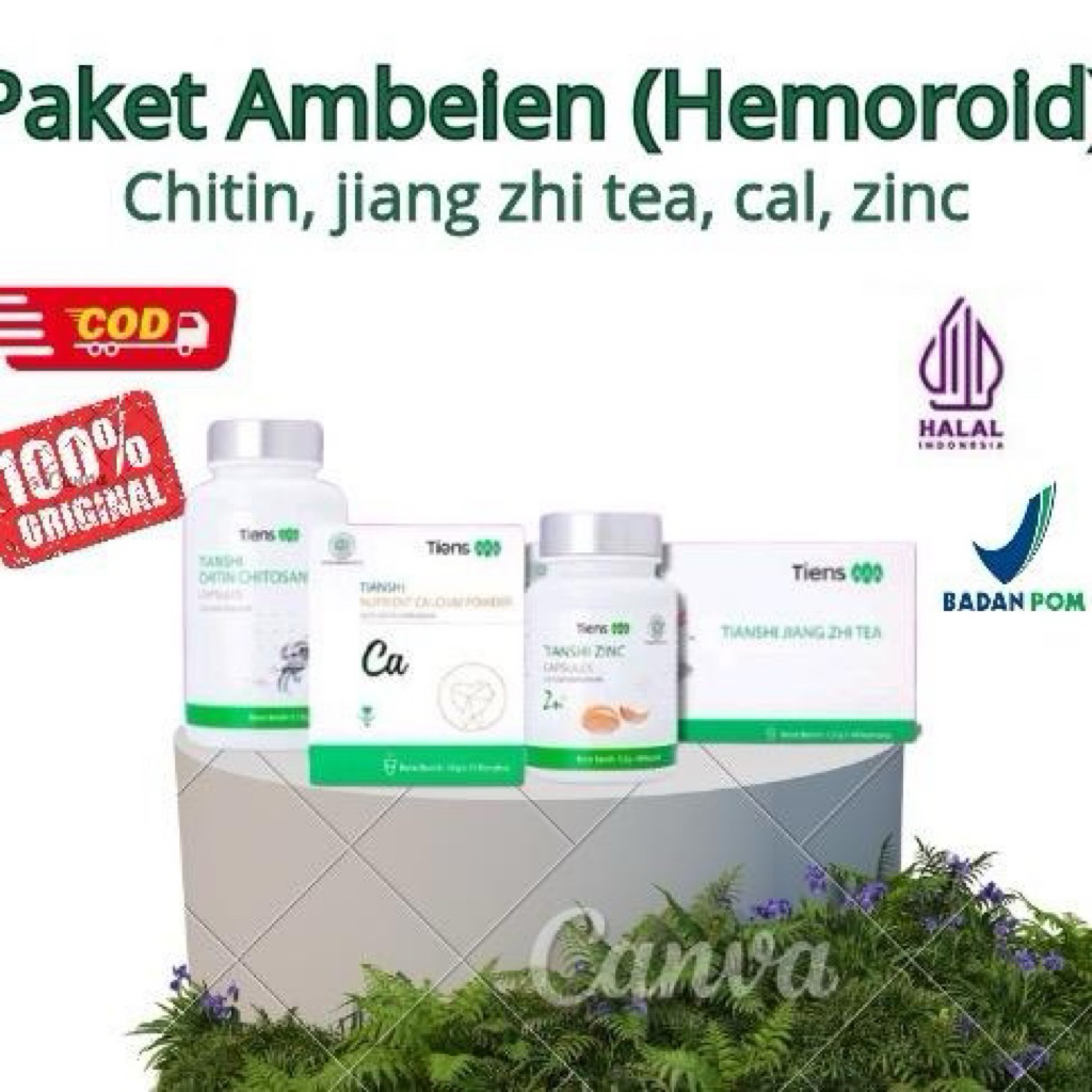 Herbal Tiens untuk Ambeien – Paket Lengkap Bantu Atasi dari Akar Masalah